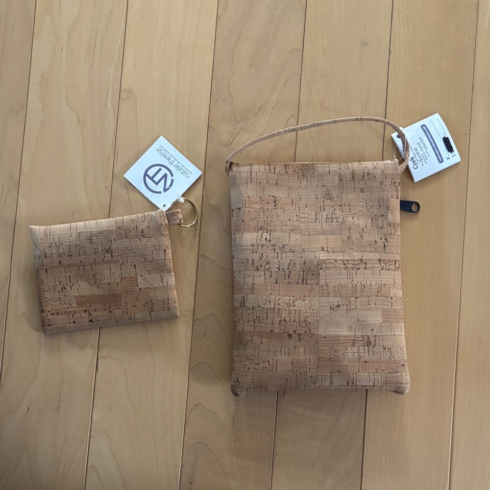 Cork Zipper Pouch Set - Picture 5 of 7